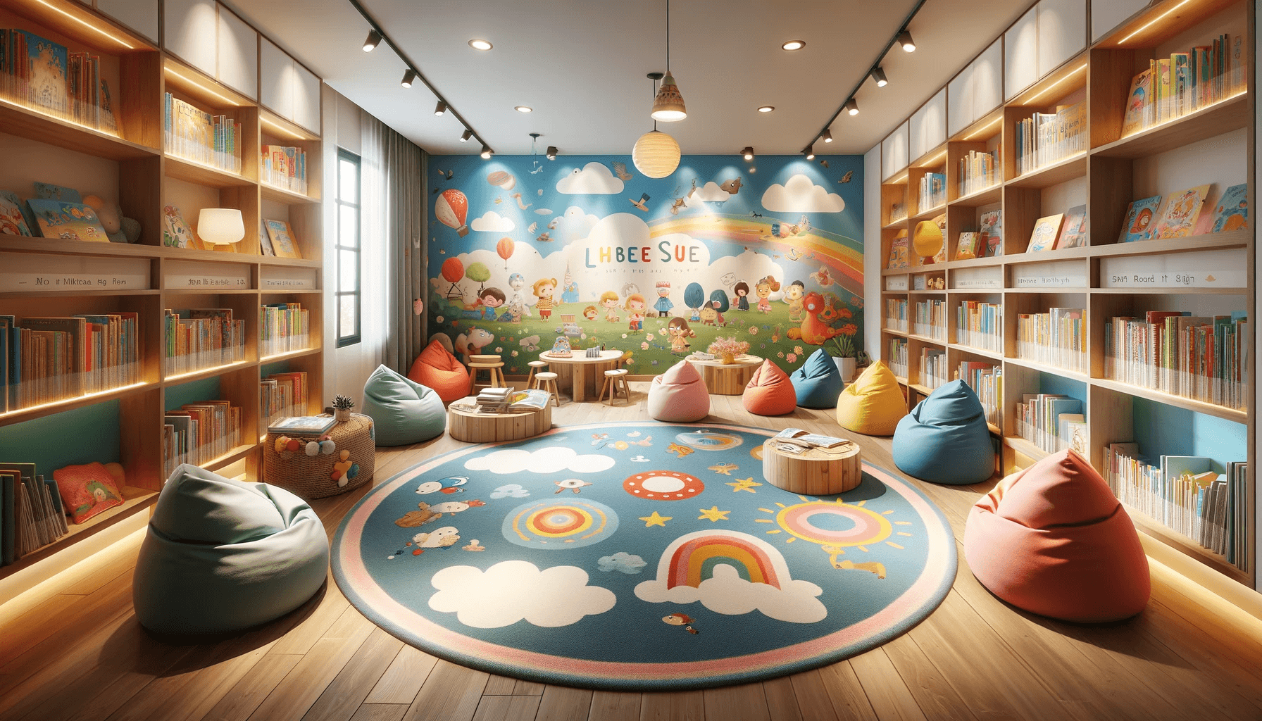 Picture of a child's library